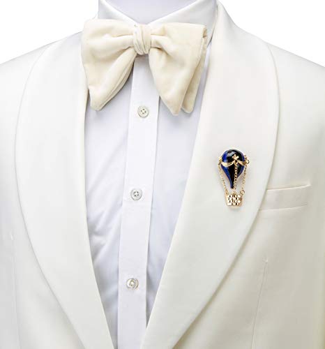 Knighthood Hot Air Balloon Lapel Pin Brooch (Multi-Color) (Metal)2