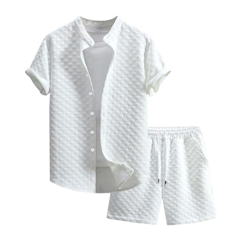Short de randonnée à poches et t-shirt homme : l'ensemble ample anti-compression