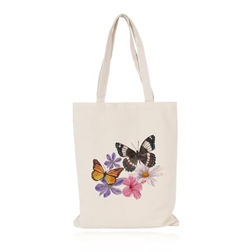 MWUMRCM Mariposa Personalizadas Tote, Bolso Tote de Mujer con Mariposa Bolsa de Compras Bolso de Mariposa Regalos para Damas Amigas Mamá Regalo de Cumpleaños Boda | Ya disponible en tu tienda friki favorita! En mundofriki.es!