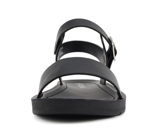 Image of Soda PLENTY ~ Women's Strappy Ankle Wrap Buckle Fashion Flat Sandals | Casual Sandals