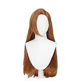 MAGGAZ Cosplay Wig Anime My Next Life As A Villainess: All Routes Lead to Doom! Cosplay Catarina Claes Katarina Brownish Yellow Long Wig for Coser