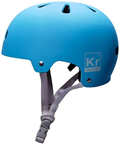 Casques de sport ALK Krypton XL bleu pastel grand casque de protection roller