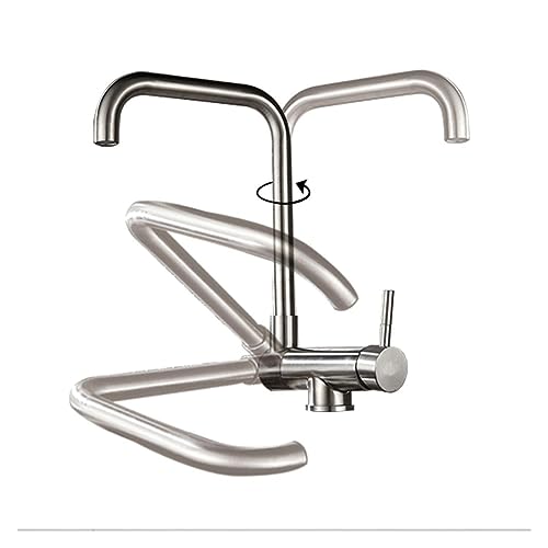 Robinet pliable pour fenêtre de cuisine et évier compact - 6