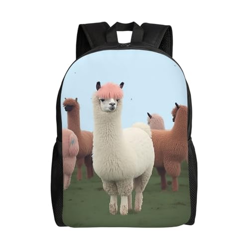 Sac à dos voyage alpagas mignon pour vos trajets quotidiens et loisirs