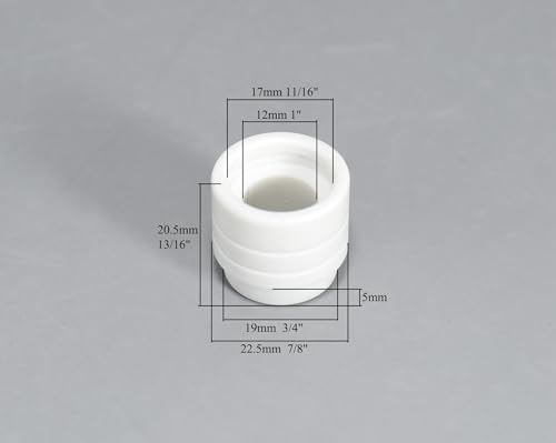 Image of RIVERWELD TIG Gas Lens Insulator Cup Gasket 18CG and 54N01 2in1 10pcs | 18CG01 for QQ300 PTA DB SR WP 17 18 26 TIG Welding Torch