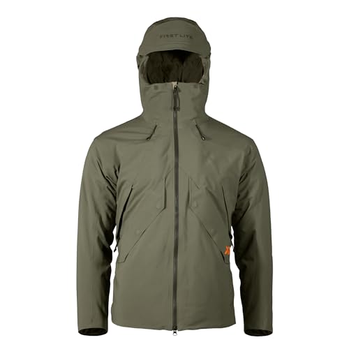 First Lite Men's Uncompahgre Foundry Jacket - Waterproof Insulated Camo Hunting Coat