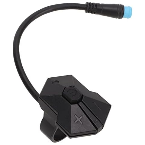 Hoopoocolor Bike Conversion Switch Button Controller, 4 Pin Male, with Humanized Button Layout, Simple Install and Disassembly, Switch Controller for P850C Mid Mount Motor Display Panel Cover