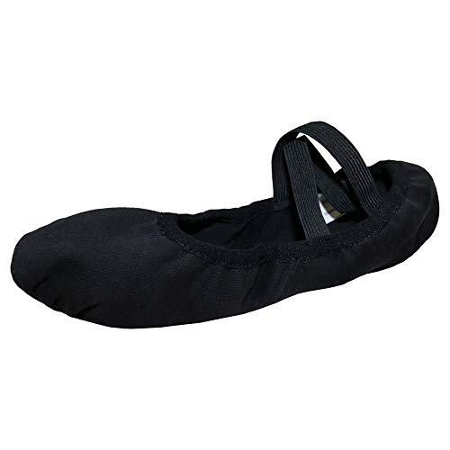 Danzcue Stretch Canvas Split Sole Ballet Slipper2