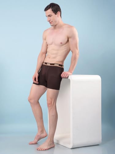 Image of RKG Men's Cotton Trunks Soft & Breathable Innerwear | Comfortable Stretch Fit Everyday Underwear | Durable Elastic Waistband | from Dollar Brand