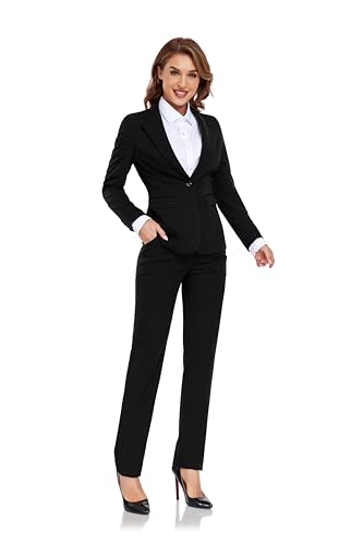 Women's Suits for Work Professional, 2 Piece Office Work Suit Set, Women's Suit Formal Wear4