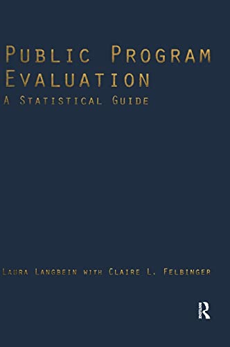 Public Program Evaluation: A Statistical Guide view 2