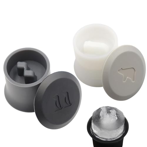 RUTAVM �N�}�̃A�C�X�L���[�u�^ - Ice Bergs Design �� 3D �V���R�[�� �J�N�e�� �A�C�X���[���h - �ʔ������[���h�A�h�����N�A�J�N�e���A��₷���߂̍ė��p�\�ȗ①�ɃA�N�Z�T���[