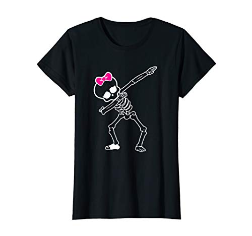 Halloween Girl SKELETON DABBING Cricut tshirt Funny for Girl