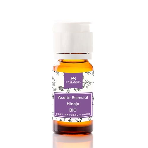 Camassia Aceite esencial hinojo dulce BIO | Aceites esenciales | 100% natural y puro - de agricultura ecológica | 10ml