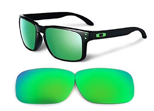 Galaxylense Replacement Lenses for Oakley Holbrook Green Color Polarized,FREE S&H.
