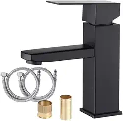 Torneira De Banheiro Monocomando Gourmet Alto Padrão Preto Great Home