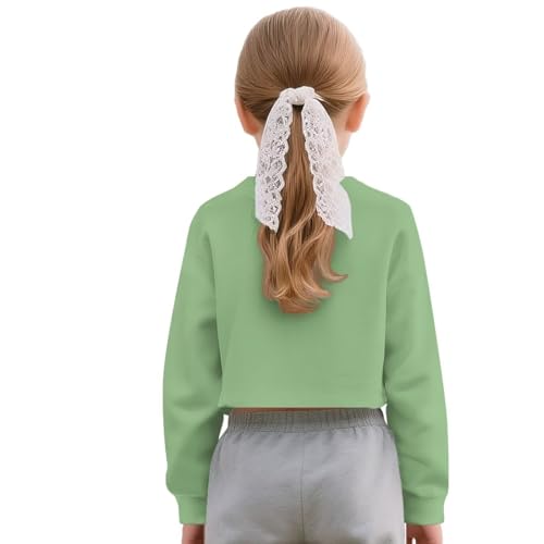 Ystardream Stylish Girls Long Sleeve Crop Tops Versatile for Various Occasions2