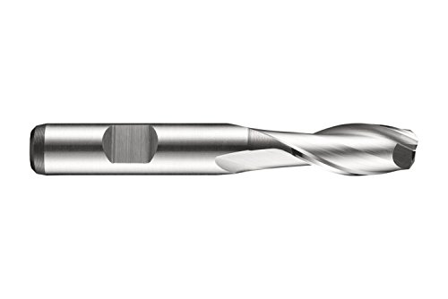 Image of Dormer C1235.0 Flute End Mill, Bright, HSS-E Powder Metal, Head Diameter 5 mm, Flute Length 13 mm, Full Length 57 mm