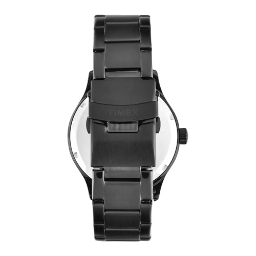 Image of TIMEX Black Round Dial Analog Men's Watch - TWEG29301