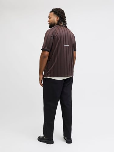 JACK & JONES Jcocover Retro Football Tee Ss Pls - Plus Size – Ansicht 3