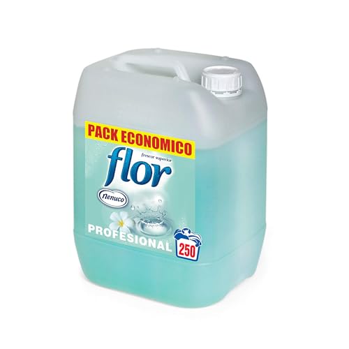 Flor - Suavizante para la ropa profesional, aroma nenuco - 250 dosis