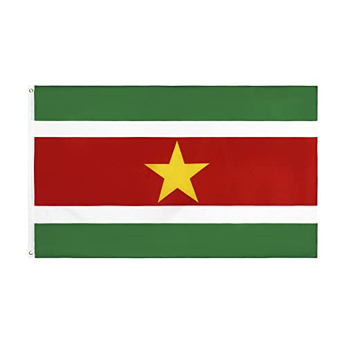 Minyose Johnin 90X150cm Sur SR Bandera de la República de Surinam Cover