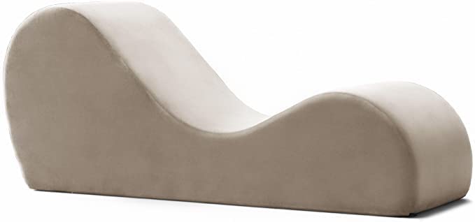 Image of Chaise Lounge for Yoga, Stretching, Relaxation New Couple Enjoyments Couch New Married Couple Love Set (Beige)