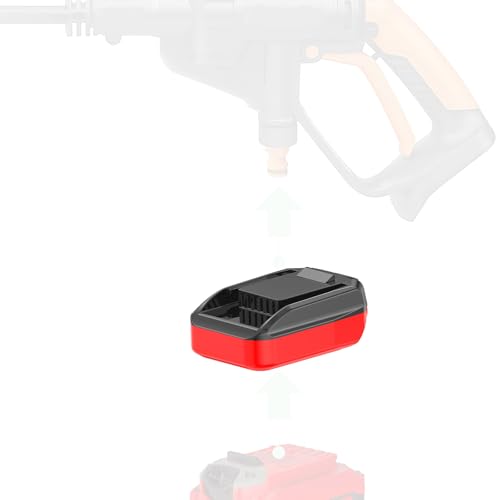 Adaptador de batería Craftsman a Worx 20V V-20 rojo-negro para herramientas inalámbricas