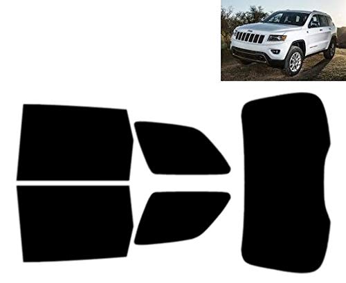 Pellicola Oscurante Pretagliata Per Jeep Cherokee 5 Porte (2001-2005) – 5% Super Nero Per Vetri Posteriori