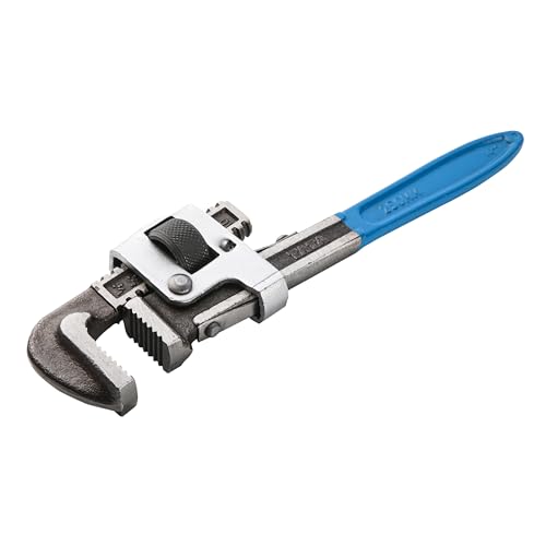 Image of AGRICO TATA WRSI06 Stillson Pipe Wrench 24 inch | Single Sided Pipe Wrench | Adjustable Jaw | Suitable for Plumbing, Construction, Farming, and Other Industrial Uses | (Pack of 1, Blue)