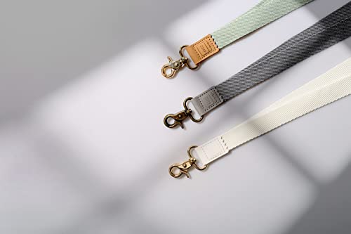 DQL schlüsselanhänger lang, schlüsselband fur Damen, Neck Lanyard Keychain Holder for Men and Women - Cool Lanyards for Keys Wallet and ID Badge Holder (Grün)