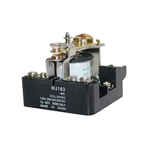 Relé electromagnético para automatizar cuadros eléctricos industriales de alta demanda 100A DC 24V