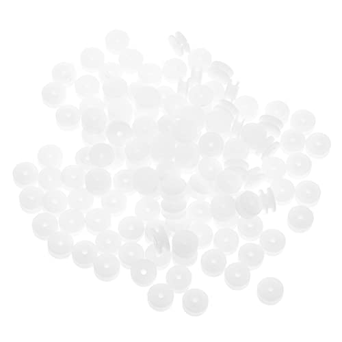 Gogogmee Multipurpose Mute Pulley Gears 100pcs Plastic Belt Wheel for Car Plane Model DIY