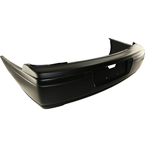 Image of FitParts Compatible with Chevrolet Impala 2000-2004 Rear Bumper Cover | Primed, With Molding Holes, Sedan, Ready to Paint, OEM 12335487, GM1100622