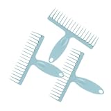 ARTIBETTER 3 Stück Teiliges Haarentfernungs kamm aus Langlebigem Kratzfreies Reinigungswerkzeug mit Ergonomischem Griff für Besen Haarreinigung Handliches Multi use Comb für Haushalt und
