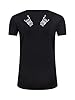 RUNNOWEEN Women's Woland Sports T-Shirt, Black, M #1