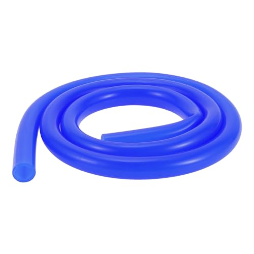 VekAuto 1 Pieza Manguera de Vacío de Silicona 5 pies 3/8' 10mm ID 2mm de Espesor Línea de Vacío Automotriz Alta Temperatura Azul 130PSI Presión Máxima