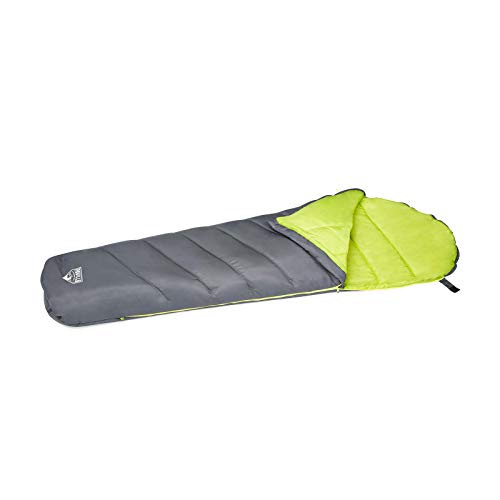 Bestway Pavillo Hiberhide 10 Mumienschlafsack 220x75x50 cm, isolierender Schlafsack mit integriertem Kopfteil und praktischem Reißverschluss