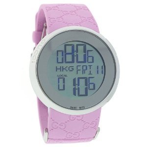 Gucci I-Gucci Digital Pink Ladies Watch YA114404�y���s�A���z