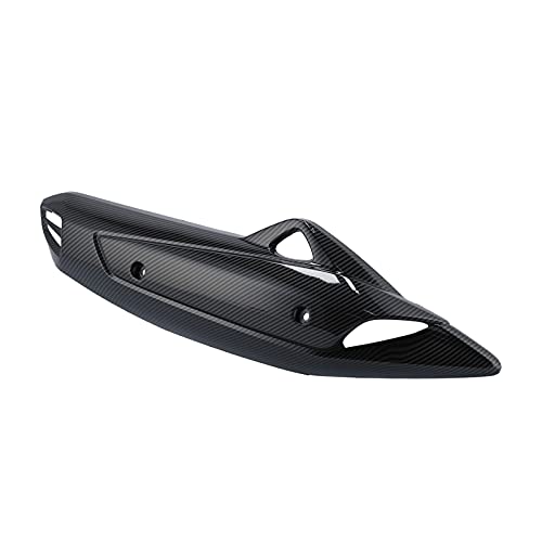 Aramox Proteção térmica para tubo de escape, proteção para escape, proteção para escape, estilo fibr