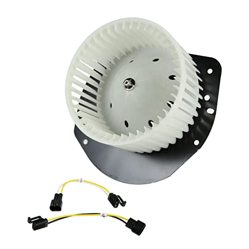 Image of TRQ HVAC Blower Motor Assembly Compatible with 2000-2011 Mercury Grand Marquis, 2000-2011 Ford Crown Victoria, 2000-2002 Lincoln Town Car, 2000-2002 Lincoln Continental
