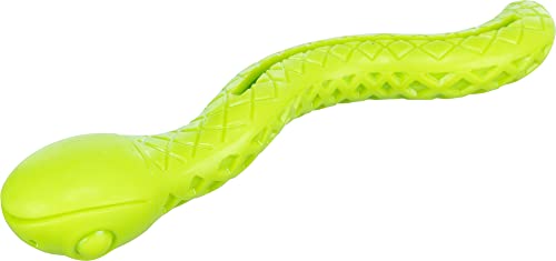 TRIXIE Snack Snake for Dogs - interactive dog toy that can be filled with snacks and pastes for playful snacking fun - 27 cm - 34931 - Image 3