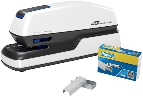 Cucitrice Elettrica Leitz WOW Giallo | Fino A 10 Fogli A Batteria