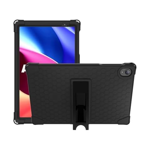 Transwon Kids Case for Pritom Baken VOLENTEX VASOUN Tab 10 Lite Tablet Model M10/ APOLOSIGN Maxsignage ApoloMedia TWTNVOF EP103A Android Tablet 10.1/ Weelikeit P16W Tablet/ D10A Tablet - Black Cover
