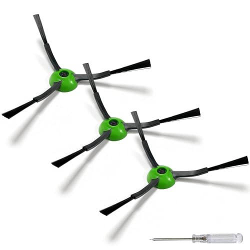 Image of 3 Pack Replacement Side Brushes for iRobot Roomba i & j & e Series Models