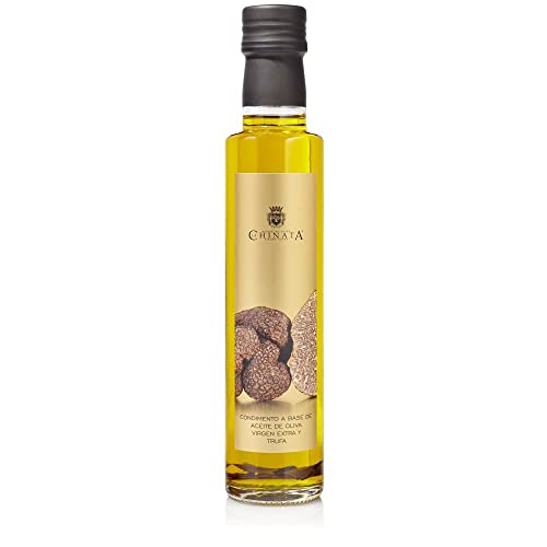 La Chinata Aceite de Trufa Negra - Condimento Gourmet con Trufa en Aceite de Oliva Virgen Extra - 250 ml