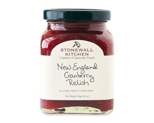 Stonewall Kitchen New England Cranberry Relish, 12 Ounce