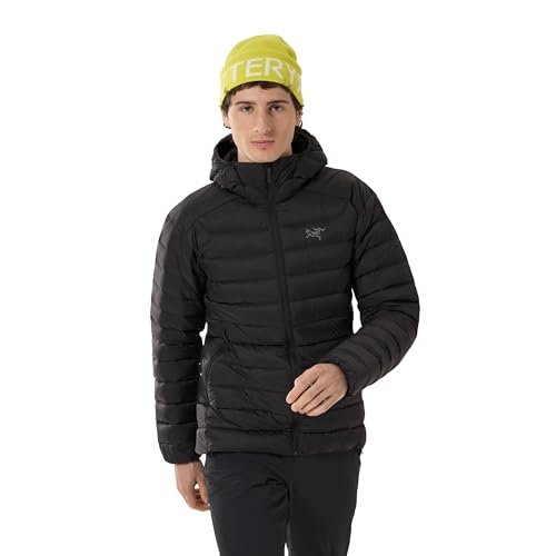 Arc'teryx Cerium Hoody, Men’s Down Jacket | Packable, Insulated Men’s Winter Jacket with Hood | Black, 3X-Large