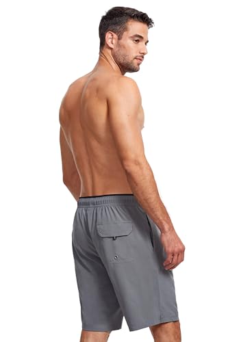 Gottex Men's Beach Vibe 9" Swim Shorts for Comfort and Style Grey3