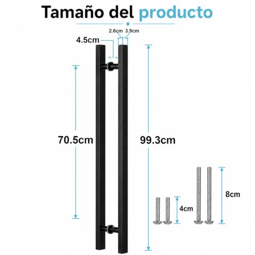 Manijas para puertas de madera 5 Imagen adicional